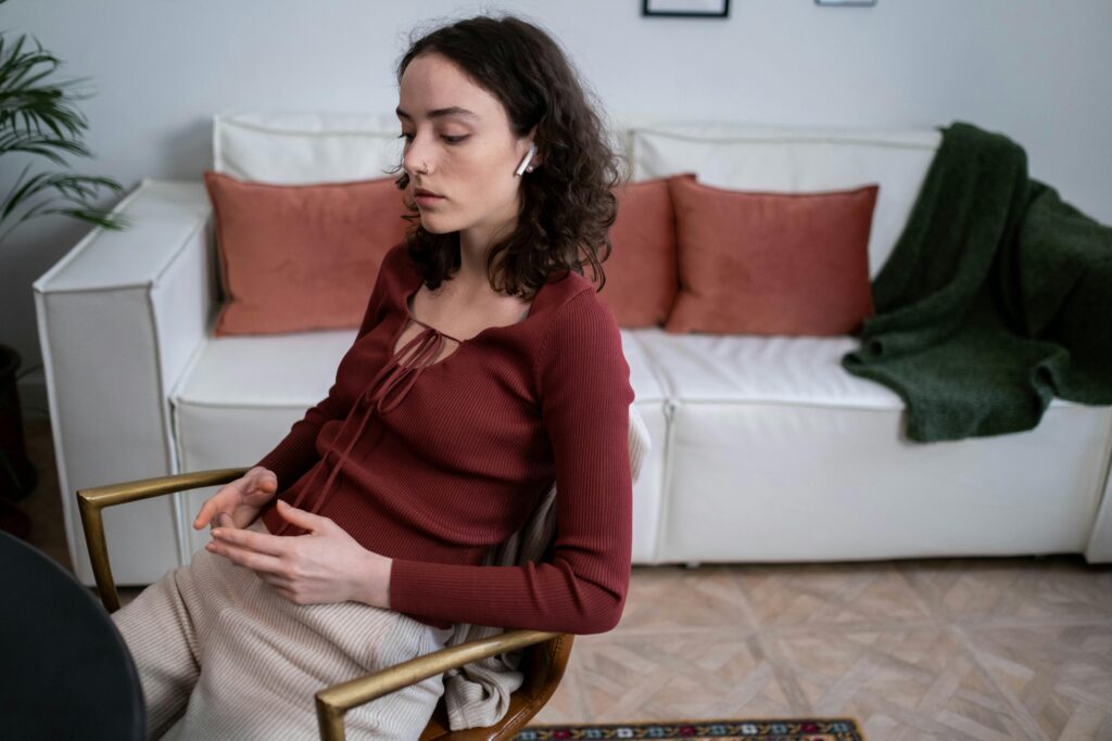 A person addicted to weight loss pills.
